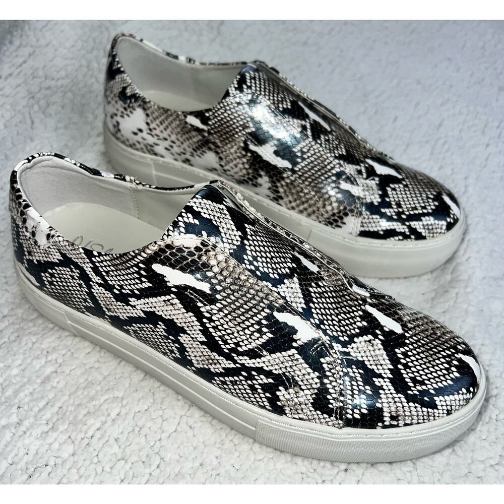 J/Slides snakeskin slip ons - size 8.5 - K8